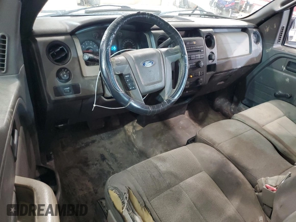 2010 Ford F-150 XL with VIN 1FTMF1C83AKA83985, listed as a Copart auction lot 44575155 with 315,277 mi miles and Salvage Title. Bid and sale history available at carsss.com. Image 8.