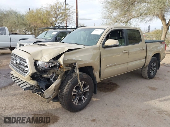 2017 Toyota Tacoma SR5 with VIN 3TMCZ5AN2HM063328, listed as a IAAI auction lot 41541775 with 137,610 mi miles and . Bid and sale history available at DreamBid. Image 18.