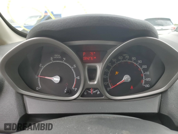 2011 Ford Fiesta SE with VIN 3FADP4EJ6BM119425, listed as a Copart auction lot 44294725 with 84,276 mi miles and Clean Title. Bid and sale history available at carsss.com. Image 9.