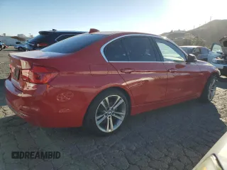 2018 BMW 3 Series 330i with VIN WBA8B9C59JEE83257, listed as a Copart auction lot 84480014 with 47,365 mi miles and Salvage title. Bid and sale history available at DreamBid. Image 3.