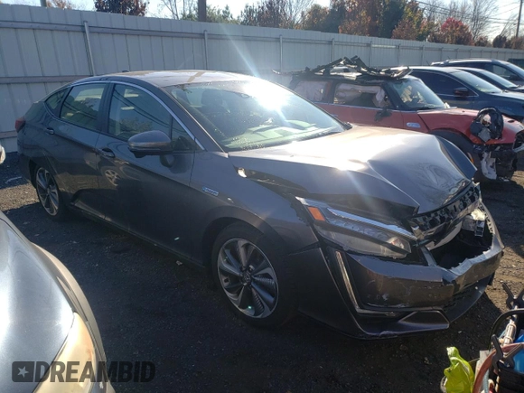2018 Honda Clarity Plug-In Hybrid with VIN JHMZC5F16JC010008, listed as a Copart auction lot 74903663 with 46,757 mi miles. Bid and sale history available at carsss.com. Image 4.