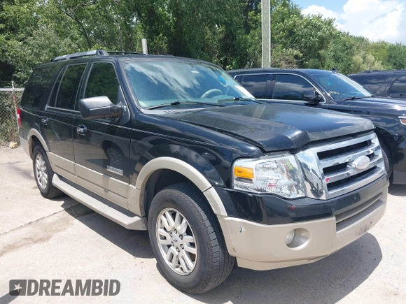 2008 Ford Expedition Eddie Bauer with VIN 1FMFU17598LA65473, listed as a IAAI auction lot 42668612 with 202,929 mi miles and . Bid and sale history available at DreamBid. Image 1.