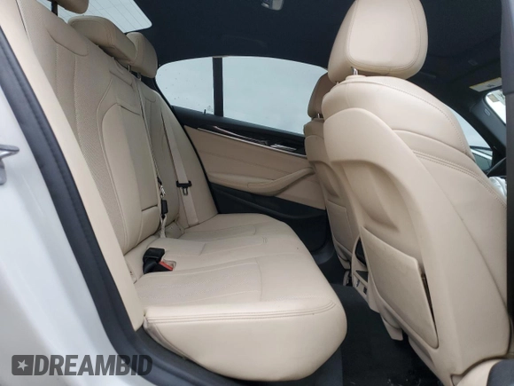 2021 BMW 5 Series 530i xDrive with VIN WBA13BJ07MCF93964, listed as a Copart auction lot 57125345 with 59,216 mi miles and Salvage title. Bid and sale history available at DreamBid. Image 10.