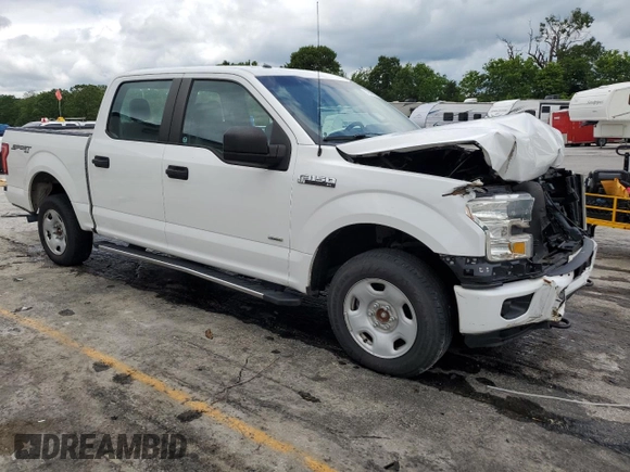 2015 Ford F-150 XLT with VIN 1FTEW1EP8FFC27331, listed as a Copart auction lot 57964575 with 108,594 mi miles and Salvage title. Bid and sale history available at DreamBid. Image 4.