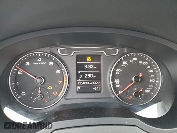 2015 Audi Q3 Premium Plus z VIN WA1BFCFS9FR002457, wystawiony jako Copart lot #87422994 z przebiegiem 135 890 mil mil oraz Szkoda całkowita • Salvage title. Historia ofert i sprzedaży dostępna na DreamBid. Obrazek 9.