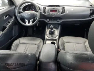 2012 Kia Sportage LX with VIN KNDPB3A23C7190348, listed as a Copart auction lot 53783435 with 100,839 mi miles and Clean Title. Bid and sale history available at carsss.com. Image 8.