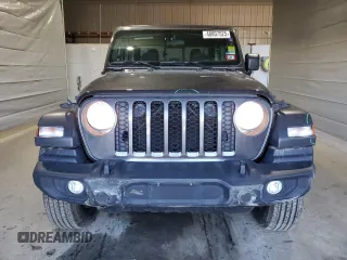 2020 Jeep Gladiator Sport S with VIN 1C6HJTAG3LL161496, listed as a Copart auction lot 48807525 with 88,429 mi miles and Salvage title. Bid and sale history available at DreamBid. Image 5.