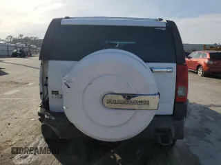 2006 Hummer H3 with VIN 5GTDN136568288030, listed as a Copart auction lot 89109095 with 150,110 mi miles and Salvage Title. Bid and sale history available at DreamBid. Image 6.