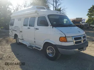 2001 Dodge Cargo with VIN 2B6LB31Z41K500172, listed as a Copart auction lot 73534094 with 124,039 mi miles and Salvage Title. Bid and sale history available at carsss.com. Image 1.
