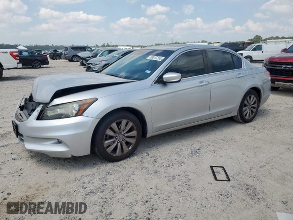 2012 Honda Accord EX-L z VIN 1HGCP3F80CA015122, wystawiony jako Copart lot #58347255 z przebiegiem 146 070 mil mil oraz Szkoda całkowita • Salvage title. Historia ofert i sprzedaży dostępna na DreamBid. Obrazek 1.