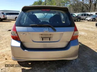 2008 Honda Fit Sport with VIN JHMGD38668S043186, listed as a Copart auction lot 48533055 with 95,396 mi miles and Salvage Title. Bid and sale history available at carsss.com. Image 6.