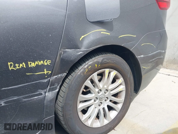 2015 Toyota Sienna XLE with VIN 5TDYK3DC2FS686969, listed as a IAAI auction lot 42559541 with 103,190 mi miles and . Bid and sale history available at DreamBid. Image 20.