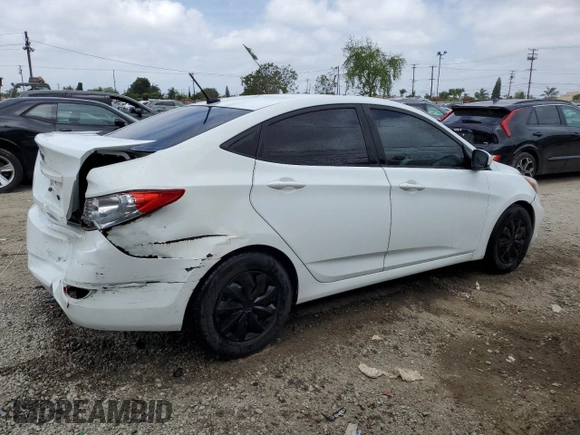 2012 Hyundai Accent GLS z VIN KMHCT4AE4CU217517, wystawiony jako Copart lot #56701165 z przebiegiem 174 463 mil mil oraz Szkody całkowita. Historia ofert i sprzedaży dostępna na DreamBid. Obrazek 3.