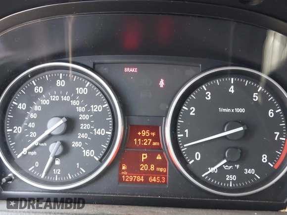 2011 BMW 3 Series 335i with VIN WBAKG7C53BE598107, listed as a IAAI auction lot 42498533 with 129,784 mi miles and . Bid and sale history available at DreamBid. Image 7.