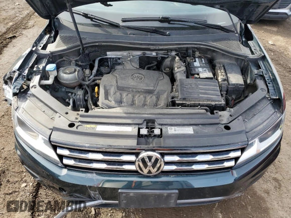 2019 Volkswagen Tiguan SE with VIN 3VV2B7AXXKM107923, listed as a Copart auction lot 49418395 with 106,833 mi miles and Salvage Title. Bid and sale history available at DreamBid. Image 11.