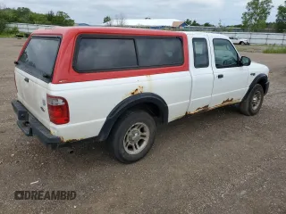 2004 Ford Ranger XL with VIN 1FTYR14U54PB49951, listed as a Copart auction lot 61349835 with 246,951 mi miles and Clean title. Bid and sale history available at DreamBid. Image 3.