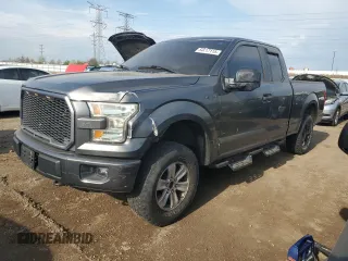 2015 Ford F-150 XLT с VIN 1FTEX1EP1FKE99188, выставлен на аукционе Copart как лот 54117115 с пробегом 201 077 миль миль и Списание • Salvage title. История ставок и продаж доступна на DreamBid. Изображение 1.
