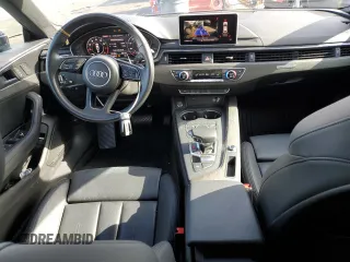 2019 Audi A5 Sportback Premium Plus with VIN WAUENCF57KA039951, listed as a Copart auction lot 80901513 with 43,242 mi miles. Bid and sale history available at carsss.com. Image 8.