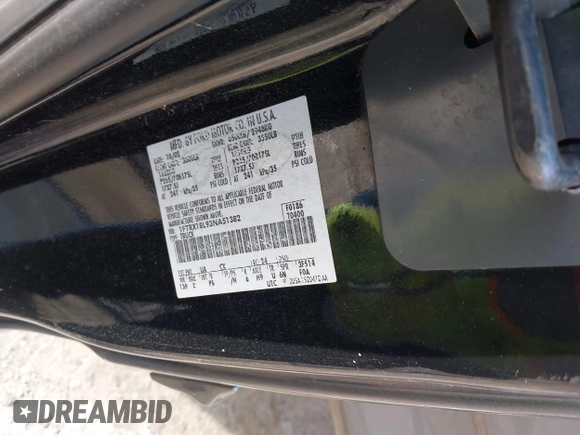 2003 Ford F-150 XL with VIN 1FTRX18L93NA51382, listed as a IAAI auction lot 41804153 with Not provided miles and . Bid and sale history available at DreamBid. Image 9.