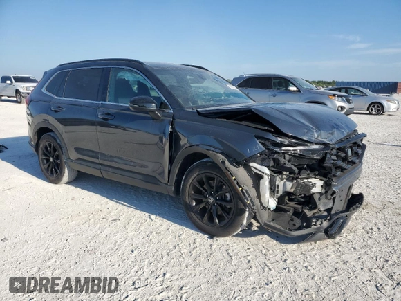 2023 Honda CR-V Sport with VIN 5J6RS6H5XPL001101, listed as a Copart auction lot 50939365 with 47,696 mi miles and Salvage Title. Bid and sale history available at DreamBid. Image 4.
