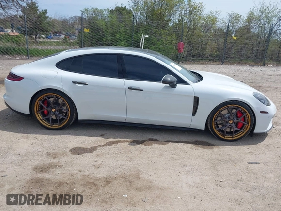 2019 Porsche Panamera Turbo with VIN WP0AF2A7XKL145364, listed as a IAAI auction lot 42206095 with 65,454 mi miles and . Bid and sale history available at DreamBid. Image 13.