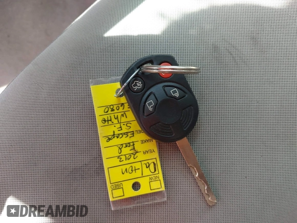 2013 Ford Escape SE with VIN 1FMCU0G90DUB37052, listed as a IAAI auction lot 42132973 with 169,975 mi miles and . Bid and sale history available at DreamBid. Image 11.