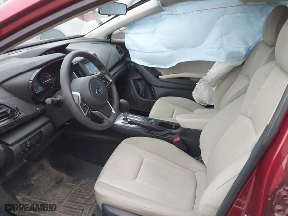 2022 Subaru Impreza Premium with VIN 4S3GTAD68N3701286, listed as a IAAI auction lot 41256344 with 62,339 mi miles. Bid and sale history available at carsss.com. Image 5.
