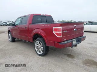 2013 Ford F-150 XL with VIN 1FTFW1ET5DFC27012, listed as a IAAI auction lot 40783158 with 106,221 mi miles. Bid and sale history available at carsss.com. Image 3.