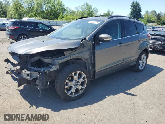 2013 Ford Escape SEL with VIN 1FMCU9HX1DUC79086, listed as a Copart auction lot 57312515 with 124,928 mi miles and Salvage title. Bid and sale history available at DreamBid. Image 1.