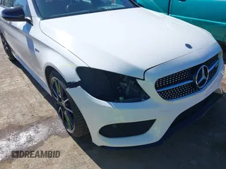 2018 Mercedes-Benz C 43 AMG with VIN 55SWF6EB4JU238408, listed as a IAAI auction lot 41630851 with 116,235 mi miles and . Bid and sale history available at carsss.com. Image 19.