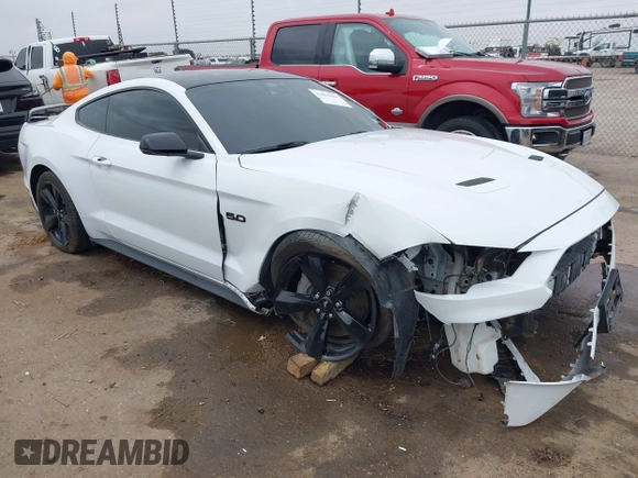 2022 Ford Mustang GT with VIN 1FA6P8CF8N5109343, listed as a IAAI auction lot 42061684 with 47,885 mi miles and . Bid and sale history available at DreamBid. Image 1.