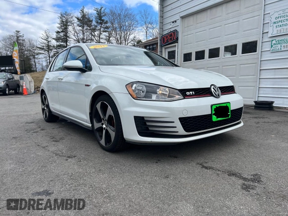 2017 Volkswagen Golf GTI S with VIN 3VW4T7AUXHM020992, listed as a Copart auction lot 46815053 with 79,101 mi miles. Bid and sale history available at carsss.com. Image 1.