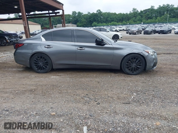 2018 Infiniti Q50 Sport with VIN JN1EV7AR4JM432729, listed as a IAAI auction lot 39949005 with 67,743 mi miles and . Bid and sale history available at DreamBid. Image 13.