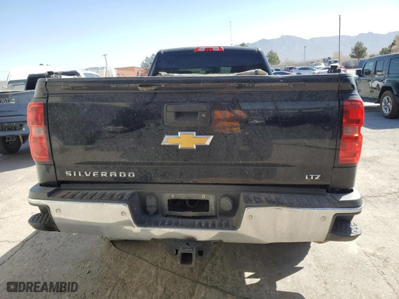 2015 Chevrolet Silverado 2500HD LTZ with VIN 1GC1KWE86FF110136, listed as a Copart auction lot 47500995 with 204,262 mi miles and Salvage Title. Bid and sale history available at carsss.com. Image 6.