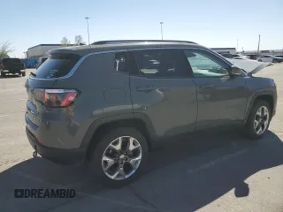 2020 Jeep Compass Limited z VIN 3C4NJDCB0LT215585, wystawiony jako Copart lot #50171655 z przebiegiem 105 579 mil mil oraz Szkoda całkowita • Salvage title. Historia ofert i sprzedaży dostępna na DreamBid. Obrazek 3.