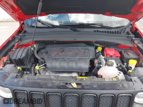 2020 Jeep Renegade Sport z VIN ZACNJBAB0LPM08654, wystawiony jako IAAI lot #42204513 z przebiegiem 46 312 mil mil oraz . Historia ofert i sprzedaży dostępna na DreamBid. Obrazek 10.