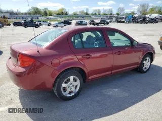 2008 Chevrolet Cobalt LT with VIN 1G1AL58FX87140490, listed as a Copart auction lot 53113885 with 91,486 mi miles and Salvage Title. Bid and sale history available at DreamBid. Image 3.