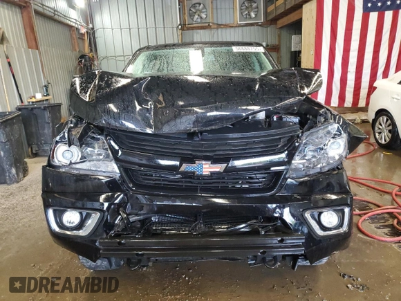 2019 Chevrolet Colorado 4WD Z71 z VIN 1GCGTDEN1K1247266, wystawiony jako Copart lot #56688755 z przebiegiem Nie podano mil oraz Szkoda całkowita • Salvage title. Historia ofert i sprzedaży dostępna na DreamBid. Obrazek 5.