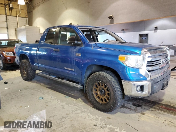 2016 Toyota Tundra 4WD Truck SR with VIN 5TFUY5F12GX571708, listed as a Copart auction lot 70314302 with 92,113 mi miles. Bid and sale history available at carsss.com. Image 4.