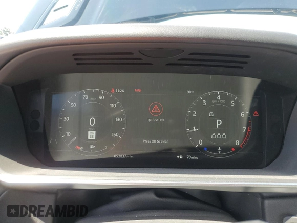2020 Land Rover Range Rover Sport HSE with VIN SALWR2SUXLA719100, listed as a Copart auction lot 64001465 with 53,837 mi miles and Salvage title. Bid and sale history available at DreamBid. Image 9.