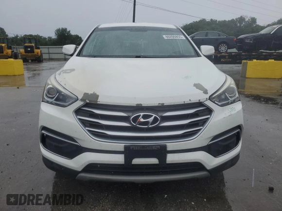 2018 Hyundai Santa Fe 2.4L with VIN 5NMZT3LB9JH088836, listed as a Copart auction lot 60206855 with 111,208 mi miles and Salvage title. Bid and sale history available at DreamBid. Image 5.