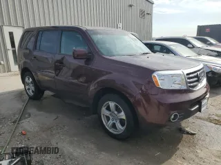 2013 Honda Pilot EX-L with VIN 5FNYF4H56DB059425, listed as a Copart auction lot 52390185 with 130,065 mi miles and Non Repairable. Bid and sale history available at carsss.com. Image 4.