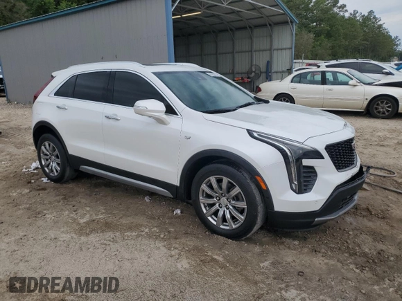 2020 Cadillac XT4 FWD Premium Luxury with VIN 1GYFZCR41LF060002, listed as a Copart auction lot 55750225 with 38,215 mi miles and Salvage title. Bid and sale history available at DreamBid. Image 4.