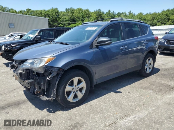 2013 Toyota RAV4 XLE with VIN 2T3RFREV9DW076123, listed as a Copart auction lot 61753125 with 181,205 mi miles and Salvage title. Bid and sale history available at DreamBid. Image 1.