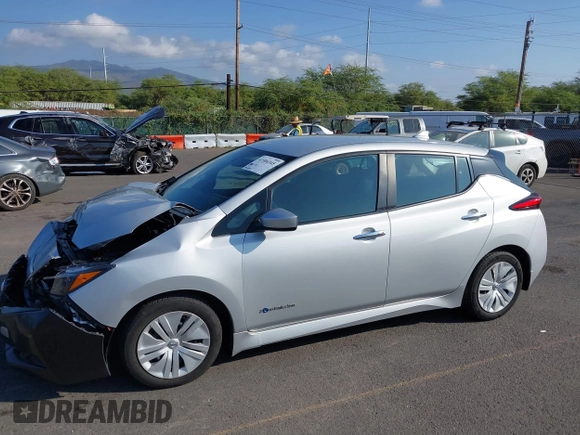 2018 Nissan LEAF SL with VIN 1N4AZ1CP3JC302221, listed as a IAAI auction lot 41506345 with 43,420 mi miles and . Bid and sale history available at DreamBid. Image 6.