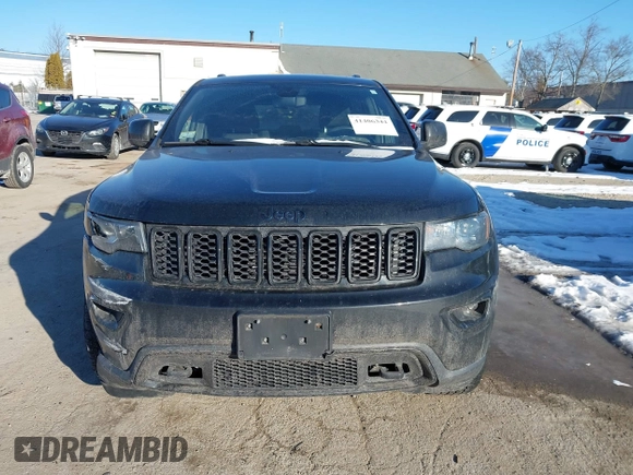 2018 Jeep Grand Cherokee Laredo E with VIN 1C4RJFAGXJC375588, listed as a IAAI auction lot 41406344 with 69,989 mi miles. Bid and sale history available at carsss.com. Image 12.
