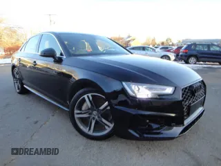 2017 Audi A4 Premium Plus z VIN WAUENAF4XHN034XXX, wystawiony jako Copart lot #59951765 z przebiegiem 58 500 mil mil oraz Szkoda całkowita • Salvage title. Historia ofert i sprzedaży dostępna na DreamBid. Obrazek 1.