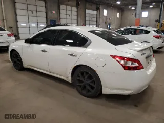 2011 Nissan Maxima 3.5 S with VIN 1N4AA5AP9BC827982, listed as a Copart auction lot 50153735 with 154,885 mi miles and Salvage Title. Bid and sale history available at carsss.com. Image 2.
