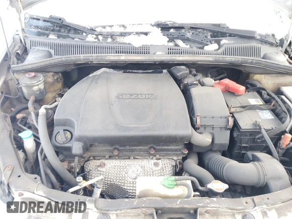2010 Suzuki SX4 LE with VIN JS2YC5A25A6300970, listed as a Copart auction lot 81596084 with 142,083 mi miles and Salvage Title. Bid and sale history available at carsss.com. Image 11.