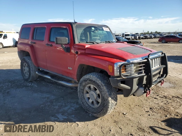 2009 Hummer H3 SUV Luxury with VIN 5GTEN13E598110019, listed as a Copart auction lot 43645845 with 0 mi miles and Clean Title. Bid and sale history available at carsss.com. Image 4.